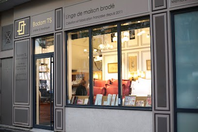 Linge de maison brodé - Badam TS, Magasin de Linge de Maison à Paris 19